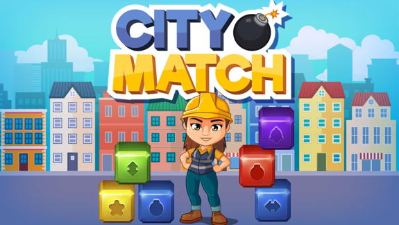 城市竞赛：方块流行益智游戏 City Match: A Block Pop Puzzle Game