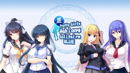 美女麻将牌：蓝 Pretty Girls Mahjong Solitaire - Blue